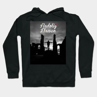 Nadolig Llawen - Christmas Spirit at the Abbey Hoodie